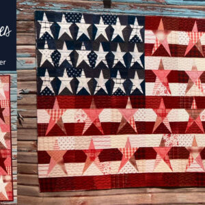 Crazy Stars and Stripes Quilt Class