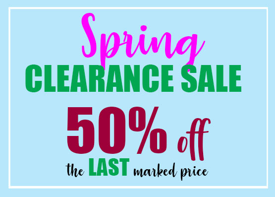 Spring Clearance Sale