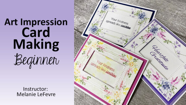 Art Impression Card Making - Beginner