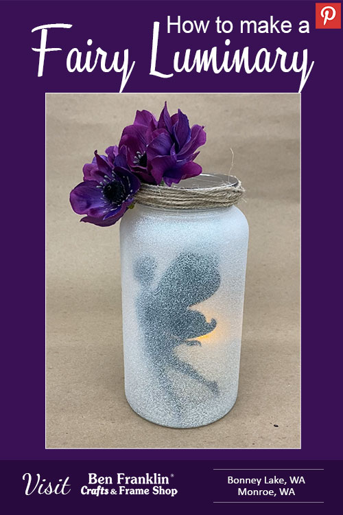 How to make a fairy luminary - PIN