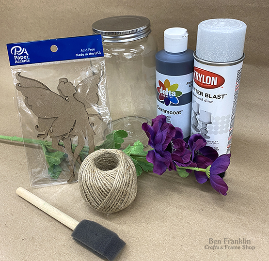 How to make a fairy luminary - supplies