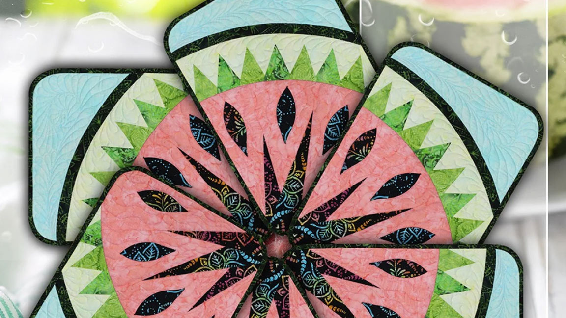 Quiltworx Watermelon Placemats