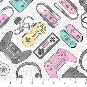 Gaming Zone fabric by Northcott