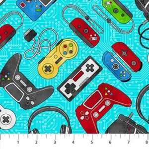 Gaming Zone fabric by Northcott