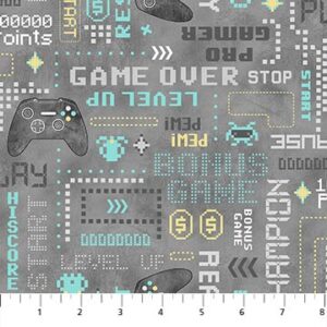 Gaming Zone fabric by Northcott