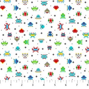 Gaming Zone fabric by Northcott