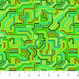 Gaming Zone fabric by Northcott