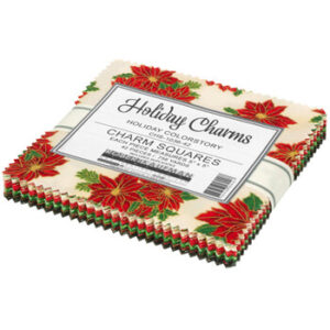 Holiday Charms charm squares fabric by Robert Kaufman