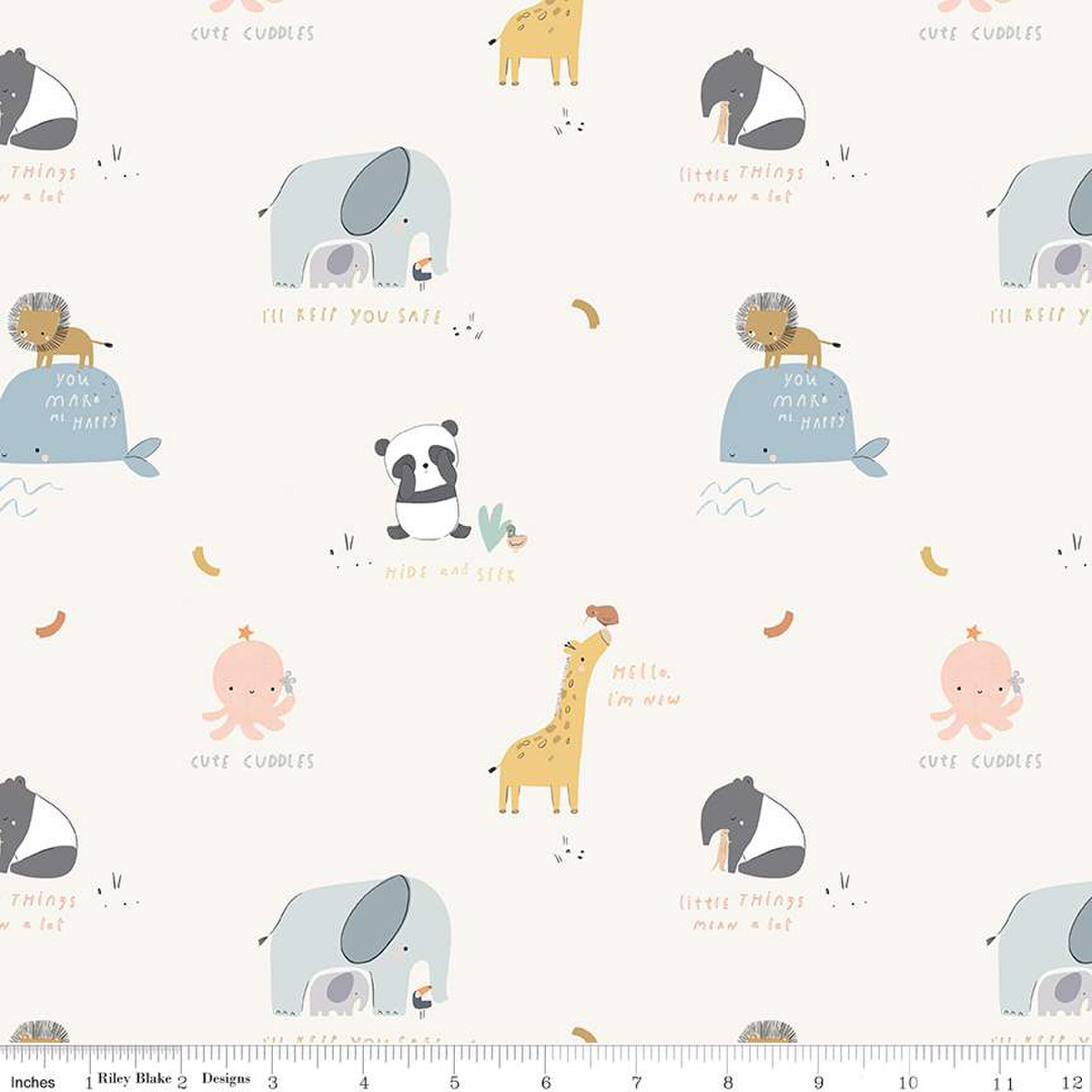 Little Things kids fabric collection by Riley Blake Designs