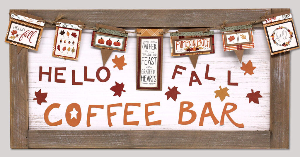 Coffee Bar Wood Sign