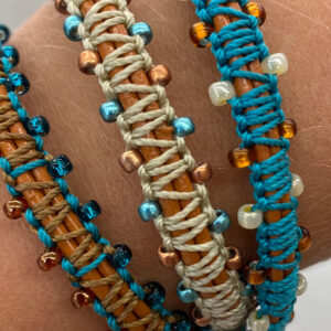 Macrame Wrap Bead Bracelet Class