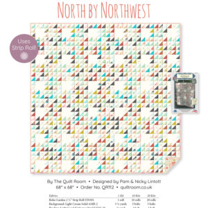 North by Northwest Strip Quilt Pattern by The Quilt Room