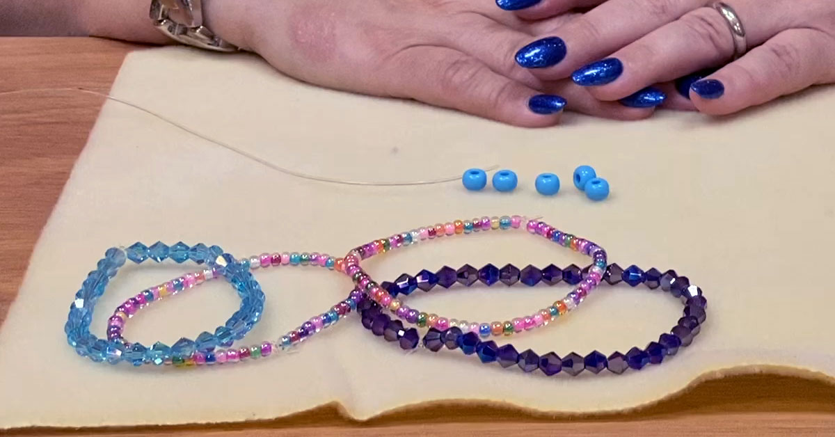 How To Make A Stretch Magic Bead Cord Bracelet 