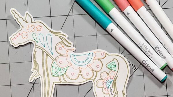 Cricut Class - how to decorate with pens