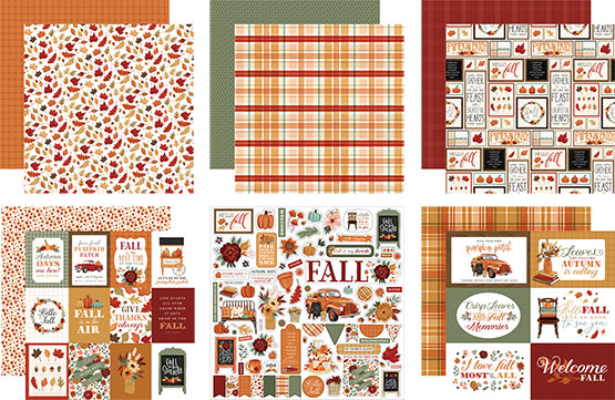 Welcome Fall Paper by Carta Bella Paper Co