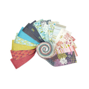 Boho Garden Fabric Jelly Roll from Clothworks