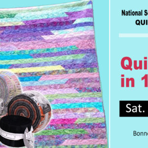 Quilt Top in 1 Hour - Sew a Jelly Roll Day