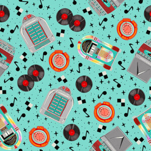 Diners & Drive-Ins fabric by Blank Quilting