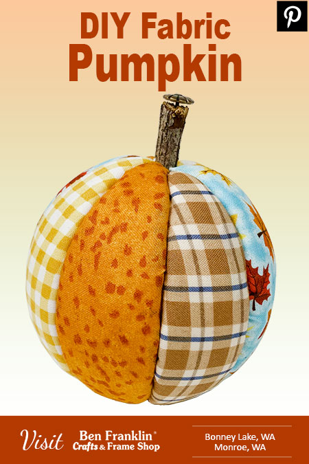 DIY Fabric Pumpkin