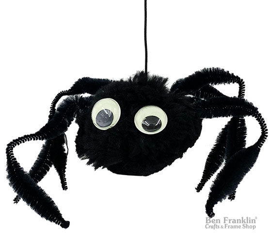 DIY Pom Pom Spider