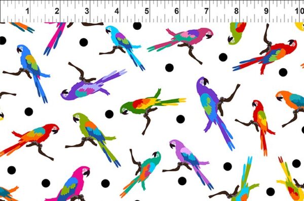 Colorful Fabric by Jason Yenter for In The Beginning Fabrics