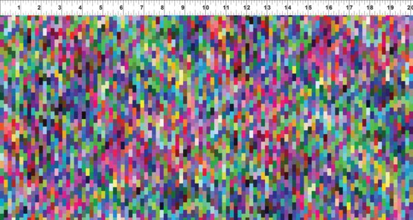 Colorful Fabric by Jason Yenter for In The Beginning Fabrics