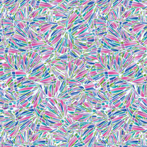 Alluring Butterflies fabric by Ann Lauer for Benartex