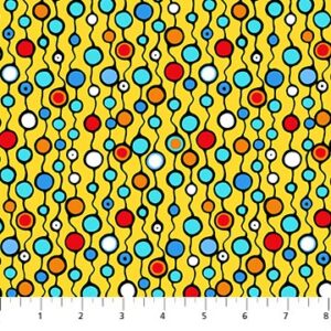 Healing Waters fabric by Mark Anthony Jacobson for Northcott Fabrics