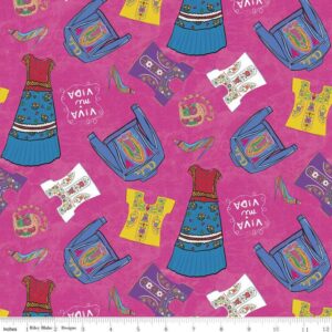 Eleanor fabric by Crafty Chica for Riley Blake Designs