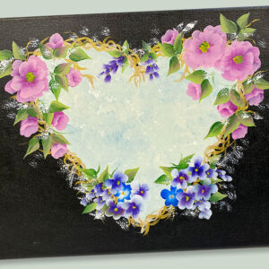 One Stroke Painting - Heart