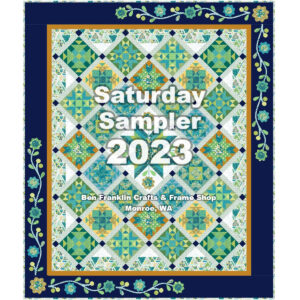 Saturday Sampler 2023 MEMBERSHIP - Color Collage