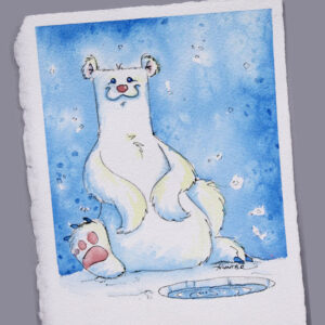 Watercolor Painting Class: Polar Bear
