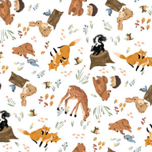 FOREST CRITTERS fabric collection by Laura Konyndyk for Blank Quilting