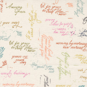 SONGBOOK A NEW PAGE fabric by Fancy That Design House for Moda