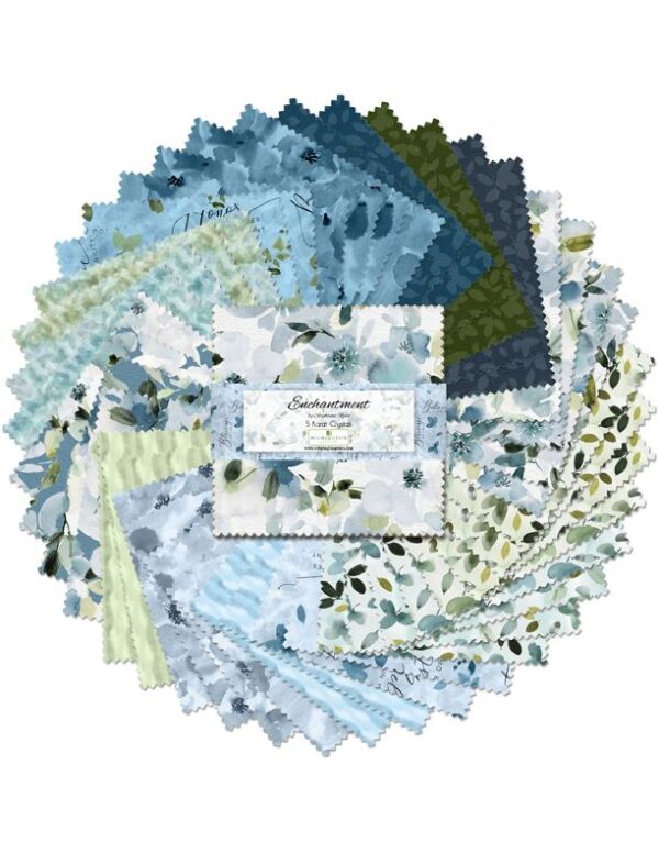 ENCHANTMENT fabric charm pack 42 5" squares | by Stephanie Ryan for Wilmington Prints
