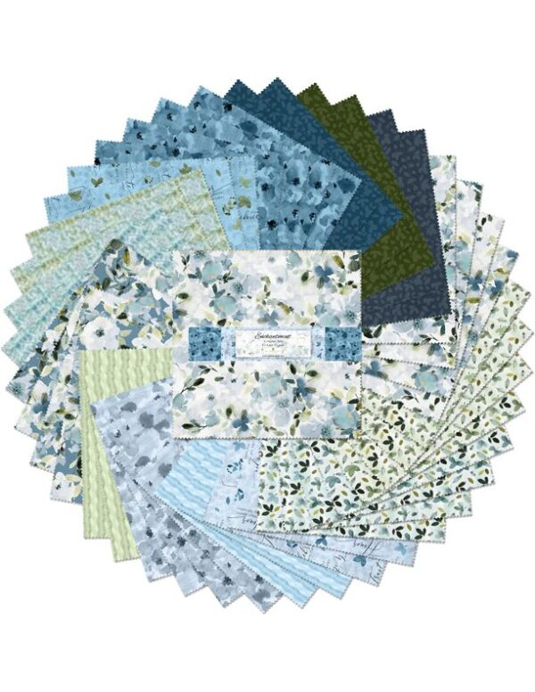 ENCHANTMENT fabric charm pack 42 10" squares | By Stephanie Ryan for Wilmington Prints