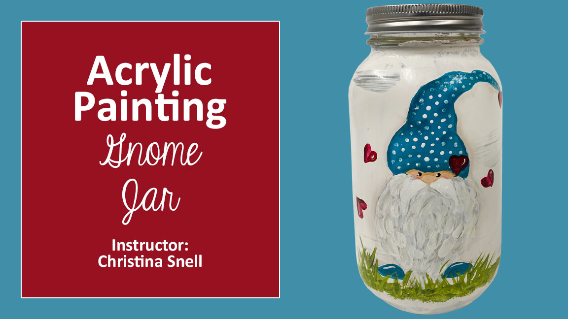 Glass Painting - Gnome