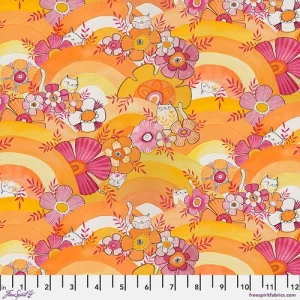 HERE KITTY KITTY fabric by Cori Dantini for Free Spirit Fabrics
