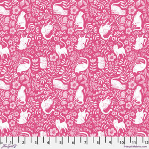 HERE KITTY KITTY fabric by Cori Dantini for Free Spirit Fabrics