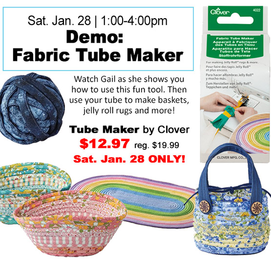 Clover Fabric Tube Maker