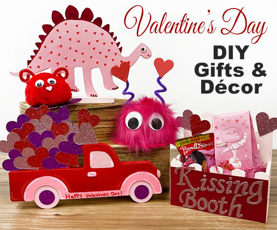 Valentine's Day DIY Gifts & Decor