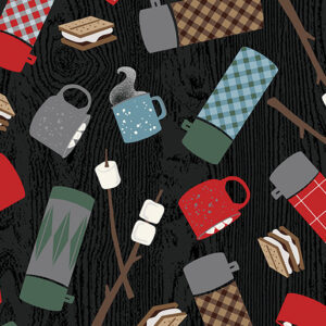 MOOSE CREEK LODGE fabric by Kanvas Studio for Benartex Fabrics