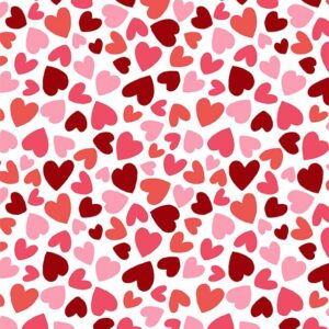 HAPPY HEARTS fabric by Nancy McKenzie for Wilmington Prints