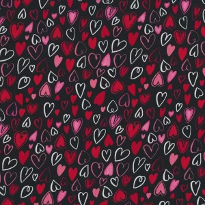 HAPPY HEARTS fabric by Nancy McKenzie for Wilmington Prints
