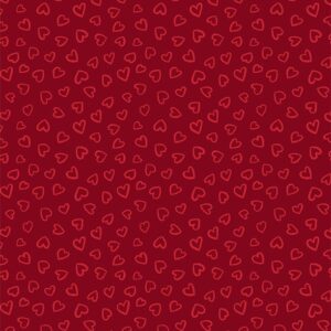 HAPPY HEARTS fabric by Nancy McKenzie for Wilmington Prints
