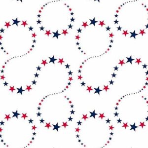 STARS and STRIPES fabric by Andover Fabrics