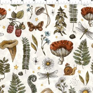 THE SUN, THE MOON, AND THE STARS! fabric by Jason Yenter for In The Beginning Fabrics