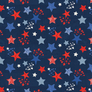 PATRIOTIC PICNIC fabric by Andrea Tachiera for Henry Glass Fabrics