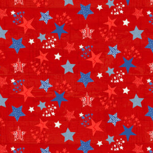 PATRIOTIC PICNIC fabric by Andrea Tachiera for Henry Glass Fabrics