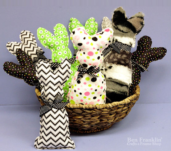 How to sew Easter Fabric Bunnies